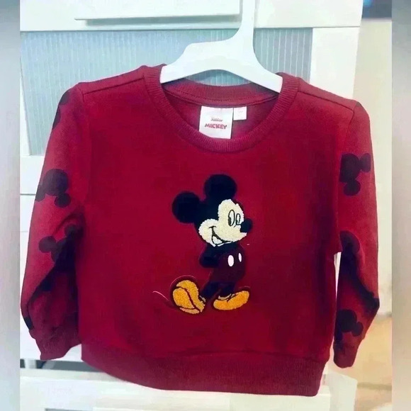 NEW WITH TAGS MICKEY MOUSE SWEATER SIZE 18mths - Picture 1 of 2